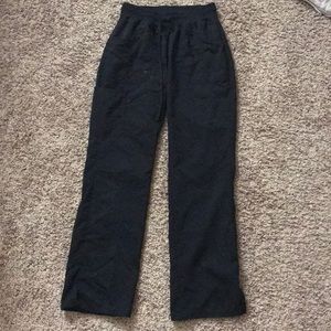 Black scrub pants